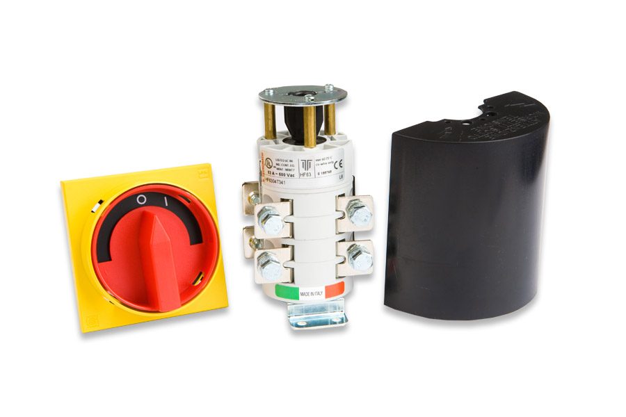 Phase phase + phase/neutral voltmeter changeover switch